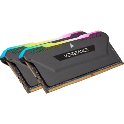 DDR4 3200MHz 16GBx2 DIMM 16-20-20-38 XMP 2.0 VENGEANCE RGB PRO SL Black for AMD & Intel CMH32GX4M2E3200C16
