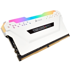 コルセア DDR4 3600MHz 8GBx2 288pin DIMM Unbuffered Vengeance RGB PRO White Heat spreader RGB LED CMW16GX4M2D3600C18W
