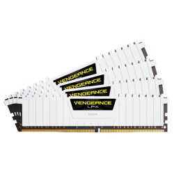 DDR4 2666MHz 16GBx4 288pin DIMM Unbuffered 16-18-18-35 Vengeance LPX White Heat spreader CMK64GX4M4A2666C16W