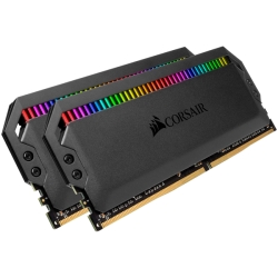 DOMINATOR PLATINUM RGB 8GBx2 DDR4 3200 (PC4-25600) C16 1.35V - Black CMT16GX4M2C3200C16
