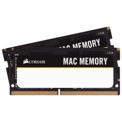 コルセア DDR4 2666MHz 32GBx2 260pin SODIMM 1.2V Apple Qualified Unbuffered 18-18-18-43 CMSA64GX4M2A2666C18