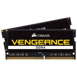 DDR4 2933MHz 32GBx2 SODIMM Unbuffered 19-19-19-47 Black PCB 1.2V CMSX64GX4M2A2933C19