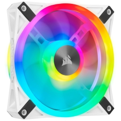 PCP[Xt@ iCUE QL120 RGB White 120mm PWM Single Fan CO-9050103-WW