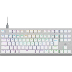 Q[~OL[{[h K60 PRO TKL-WHT-OPX Silver-RGB CH-911D11A-JP