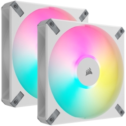 P[Xt@ AF140 RGB ELITE WHITE Dual Pack with Lighting Node CORE XT CO-9050160-WW