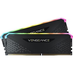 コルセア DDR4 3600MHz 64GB(32GBx2) UDIMM 18-22-22-42 VENGEANCE RGB RS 1.35V for AMD Ryzen & Intel CMG64GX4M2D3600C18
