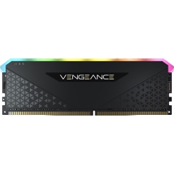 コルセア DDR4 3600MHz 8GB(8GBx1) UDIMM 18-22-22-42 VENGEANCE RGB RS 1.35V for AMD Ryzen & Intel CMG8GX4M1D3600C18