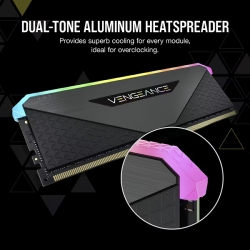 コルセア DDR4 3600MHz 32GB(8GBx4) UDIMM 18-22-22-42 VENGEANCE RGB RT Black 1.35V for AMD Ryzen CMN32GX4M4Z3600C18 コルセア DDR4 3600MHz 32GB(8GBx4) UDIMM 18-22-22-42 VENGEANCE RGB RT Black 1.35V for AMD Ryzen CMN32GX4M4Z3600C18