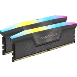 DDR5 5200MHz 16GBx2 UDIMM 40-40-40-77 AMD EXPO VENGEANCE RGB DDR5 Black PCB 1.25V CMH32GX5M2B5200Z40K