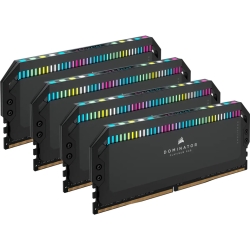 DDR5 6200MT/s 64GB(16GBx4) UDIMM 32-38-38-80 XMP 3.0 DOMINATOR PLATINUM RGB DDR5 Black 1.4V CMT64GX5M4B6200C32