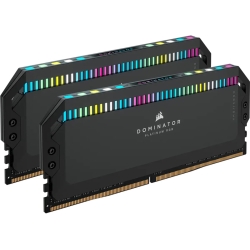 DDR5 6000MHz 32GB(16GBx2) UDIMM 36-38-38-76 OC PMIC XMP 3.0 DOMINATOR PLATINUM RGB Black 1.25V CMT32GX5M2X6000C36