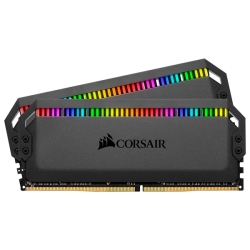 DDR4 3200MHz 64GB(32GBx2) DIMM 16-18-18-36 DOMINATOR PLATINUM RGB Black RGB LED CMT64GX4M2C3200C16