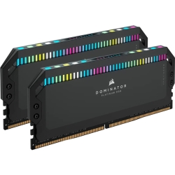 DDR5 6000MT/s 64GB(32GBx2) UDIMM 40-40-40-77 XMP 3.0 DOMINATOR PLATINUM RGB DDR5 Black 1.35V CMT64GX5M2B6000C40