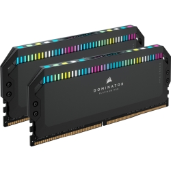 DDR5 5600MHz 64GB(32GBx2) UDIMM 40-40-40-77 DOMINATOR PLATINUM RGB Black RGB LED 1.25V CMT64GX5M2X5600C40