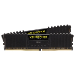 DDR4 4000MHz 32GB(16GBx2) 288pin DIMM Unbuffered 18-22-22-42 Vengeance LPX black Heat spreader CMK32GX4M2Z4000C18