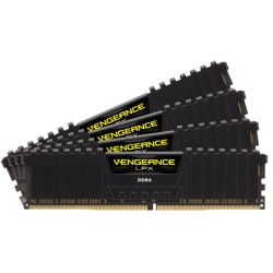 DDR4 4000MHz 64GB(16GBx4) DIMM Unbuffered 18-22-22-42 VENGEANCE LPX Black 1.35V CMK64GX4M4G4000C18