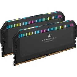 DDR5 6400MT/s 32GB(16GBx2) UDIMM 32-40-40-84 XMP 3.0 DOMINATOR PLATINUM RGB DDR5 Black 1.4V CMT32GX5M2B6400C32