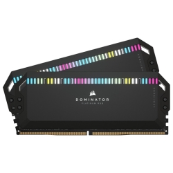 DDR5 6000MT/s 32GB(16GBx2) UDIMM 36-44-44-96 XMP 3.0 DOMINATOR PLATINUM RGB DDR5 Black 1.4V CMT32GX5M2E6000C36