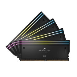 DDR5 6000MT/s 64GB(16GBx4) UDIMM 36-36-36-76 XMP 3.0 DOMINATOR TITANIUM Black RGB LED 1.35V CMP64GX5M4B6000C36