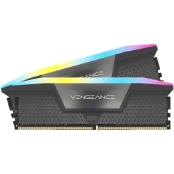 DDR5 5600MT/s 32GB(16GBx2) UDIMM 40-40-40-77 AMD EXPO VENGEANCE RGB DDR5 Grey 1.25V CMH32GX5M2B5600Z40