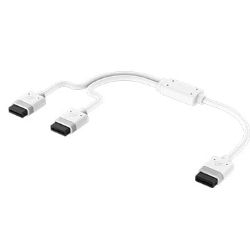 iCUE LINK Cable 1x 600mm Y-Cable with Straight connectors White CL-9011132-WW