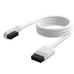 iCUE LINK Cable 1x 600mm with Straight/Slim 90° connectors White CL-9011130-WW