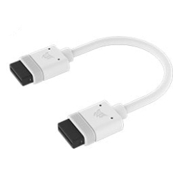 iCUE LINK Cable 2x 100mm with Straight connectors White CL-9011129-WW