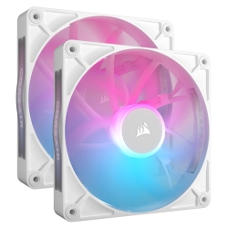 PCP[Xt@ iCUE LINK RX140 RGB White Dual Fan Kit CO-9051024-WW