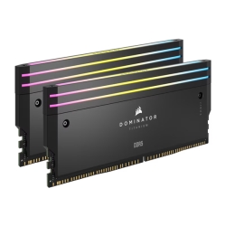 CORSAIR DOMINATOR Titanium Light Enhancement Kit 2-up RGB LED Black Heatsink CMPLEKIT2