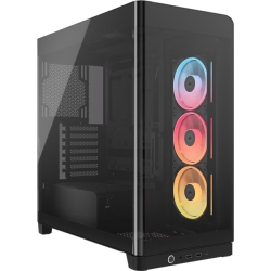 ~h^[^PCP[X FRAME 4500X LX-R RGB iCUE LINK Panoramic Glass Mid-Tower Black