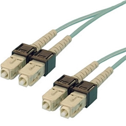 10Gb ���t�@�C�o�[�P�[�u�� (2�c SC-SC 50m MultiMode)