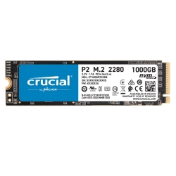 [Micron製] P2 シリーズ PCIe Gen3 x4 M.2 NVMe SSD 1TB (3D NAND/Read:2400MBs/Write:1800MBs/5年保証/国内正規品) CT1000P2SSD8JP 0649528-900296
