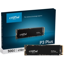 Crucial PCIe Gen4 P3 Plus SSD 500GB CT500P3PSSD8JP 【4,980円】 送料無料 期間限定クーポン割引特価！