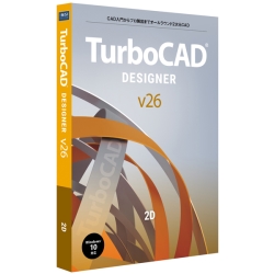 TurboCAD v26 DESIGNER 日本語版 CITS-TC26-003
