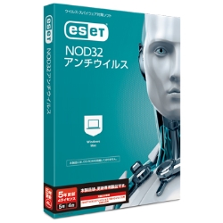 ESET NOD32アンチウイルス 5年4ライセンス 更新 CMJ-ND14-049
