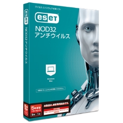 ESET NOD32アンチウイルス 5年1ライセンス 更新 CMJ-ND14-046