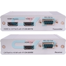 HDMI/RS232/IR PoEΉ (HDBaseT) CH-501TX/RX