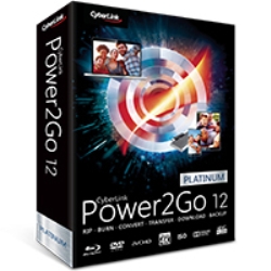 Power2Go 12 Platinum ʏ P2G12PLTNM-001
