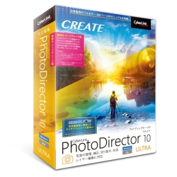 PhotoDirector 10 Ultra 抷EAbvO[h PHD10ULTSG-001