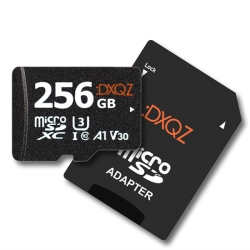 :DXQZ microSDXCJ[h 256GB SDJ[hϊA_v^t Class10 UHS-I U3 V30 A1 1Nۏ DDMS256G02