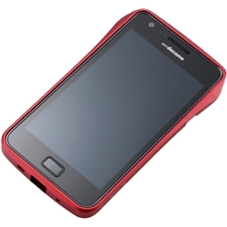 CLEAVE ALUMINUM BUMPER for Galaxy SII (docomo SC-02Cp) tAbh DCB-GS2A6RD