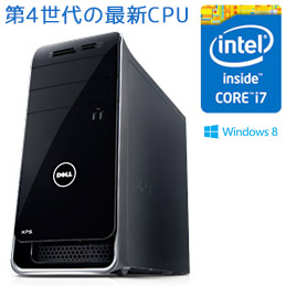 DELL XPS 8700 スタンダード Windows 8仕様 （台数限定） XPS8700(W8 