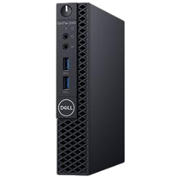 OptiPlex 3060 Micro(Win10Pro64bit/8GB/Core i5-8400T/1TB/No-Drive/VGA/5年保守/Officeなし) DTOP045-B11N5