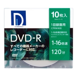 ^p DVD-R W120 16{ Chv^uzCg 10pbN DR120DP.10S