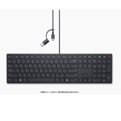 Dell Pro�T�C�����g�L���R���{���[�V���� �L�[�{�[�h - KB525C - ���{��