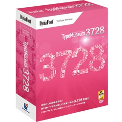 ダイナコムウェア DynaFont TypeMuseum 3728 TrueType Win/Mac