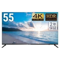 �t���f�B�X�v���C 55�^/3840×2160/HDMI/�u���b�N/�X�s�[�J�[�F����