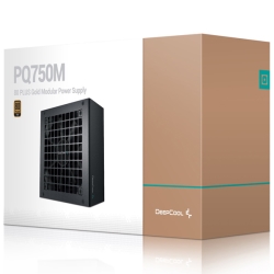 Deepcool PQ750M 80PLUS GOLD フルモジュラー式 750W電源 / 10年