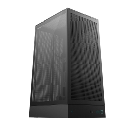 Deepcool CH270/設置面積が小さい縦型PCケース/ブラック/背面コネクタ