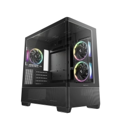 CG380U 3F/�p�m���}�f�U�C��PC�P�[�X/�Ȗʋ����K���X�p�l��/�w�ʃR�l�N�^MB�Ή�(MicroATX)/ARGB�t�@��3��W������/360mm���W�G�[�^�[�Ή�